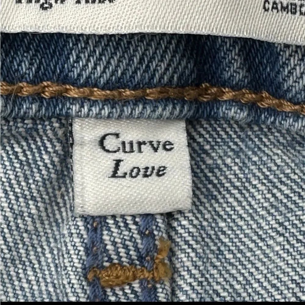 Abercrombie & Fitch Curve Love The Skinny High Rise Size 16R Waist 33 Blue Jeans - Picture 4 of 15